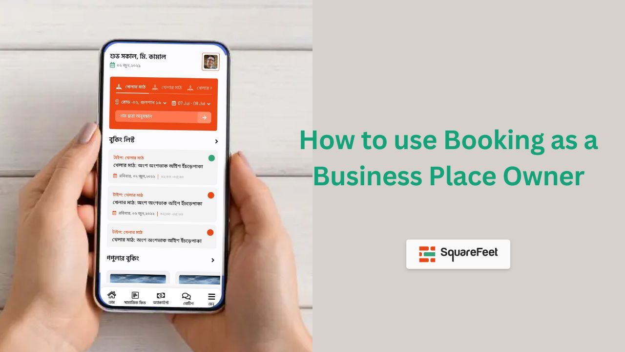 How to use the booking feature as a Business Place owner